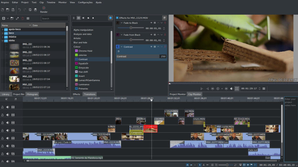 Free film editing software download
